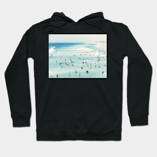 Coastal, Beach art, Blue Water, Sea, Ocean Hoodie